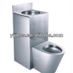 Handmade Stainless steel Institutional toilet(T5)