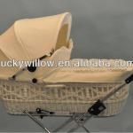 handmade willow wicker baskets for baby (factory provide) M-BB001