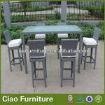 Handweaving rattan bar furniture 21071 21071+GS-3079