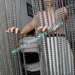 Hanging 10mm gunmetal bead curtain room divider for hotel N40120A