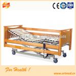 HB3236WM Wooden Panel and Guard Rail Hospital Bed HB3236WM