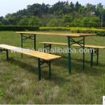 HE-101,Wooden Folding Table and Bencher For Beer HE-101