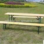 HE-102,High quality Wooden Folding Table and Bencher For Beer HE-102