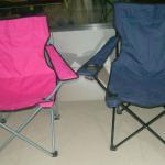 Heavy duty folding camping chairs with carrying bag, foldable tailgate chair SH6-1