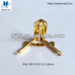 HG13001 Hot China products Gold hinge Wooden box hinges HG13001