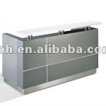 high end salon/restaurant/clinic reception desk office USA reception/lobby/bar counter furniture 2013 new design(FOHJJ-04) FOHJJ-04