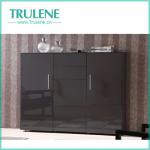 High Glossy Black Shoe Cabinet TRCA-GRSA14