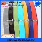 high glossy edge banding/solid color edge band tape YB-1028