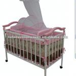 High grade quality luxury girl pink baby bed/baby crib with reasonable price FT7000