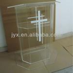 High Polished Acrylic Church Podium/Plexiglass Church Pulpit YJ-033