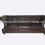 high quality and cheap leather wicker sofa EUSO0001