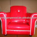 high quality children red leather sofa,kids leather sofa LG08-S064