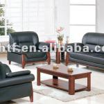 High quality leather office sofa leather Sofa-001