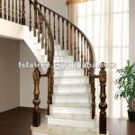 High quality luxury solid wood staircases FT-T08