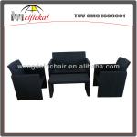 High Quality Modern ourdoor furniture 4pcs K.D. rattan sofa WJK-SF-27 WJK-SF-27