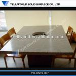 high quality modern style solid surface coffee table TW-DNTB-007