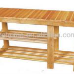 High quality multifunctional Bamboo shoe shelf,shoe bench OEBF055