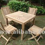 High Quality Outdoor Solid Teak Wooden Garden Furniture R-001