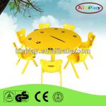 high quality plastic round tables for kids KP301