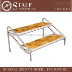 High quality plywood stage stairs,portable stage stair, metal stage stair RX-WH221-2 RX-WH221-2