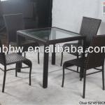 High Quality Rattan Chair With Table for Garden R-15