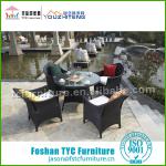 High quality rattan dining furniture TC4398