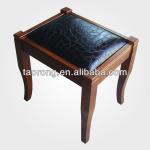 High quality rectangle wooden upholstery coffee table /new design side table ST-027 ST-027