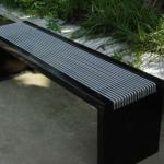 High quality stainless steel bench for outdoor use