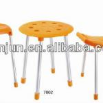 high quality stools with folding aluminium alloy legs 7001,7002,7003