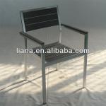 High quality top grade aluminum stacking chair C19