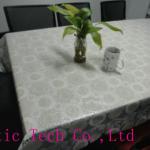 High quality transparent membrane surface printed tablecloths KQD-T-007