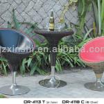 High top bar table and chairs DR-4113T /DR-4118C