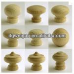 Hight Quality Wood Turning Furniture knob K001