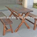 HL291 Wooden Table&amp;Bench HL291