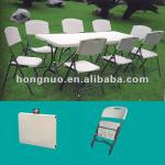 HNT309 Plastic Folding Table,foldable table,outdoor furniture with steel folding legs HNT309