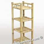 HOA LU NATURAL BAMBOO 4 LAYER SHELF SH-031