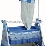 HOT!!! Baby swing bed 877 with hanging musquito net 877