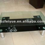 hot-bending glass coffee table CA-760