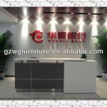 HOT HXB Bank furniture reception desk reception table reception counter currency counter geiger counter WG-Counter09 WG-Counter09