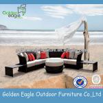 Hot PE synthetic weaving aluminium wicker outdoor furniture TY0017