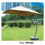 Hot sale cheap aluminum garden parasol patio umbrella HFH-006