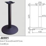 Hot sale coffee dining round wrought cast iron table base table leg furniture leg HS-001 HS-A001