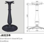 Hot sale Coffee Dining wrought cast iron table base furniture leg table leg HS-A025B HS-A025B