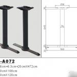 Hot Sale Cross Wrought Cast Iron Table Base Table Leg Furniture Leg HS-A072 HS-A072