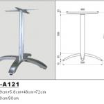 Hot Sale Dining Office Metal Aluminum Folding Table Base Table Leg Furniture leg HS-A121 HS-A121