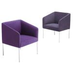 Hot Sale Fabric Sofa Chromed Frame Legs Living Room Furniture ALC-3060