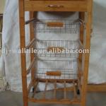 Hot Sale!!! Fashional Wooden Dining Cart HL-114001