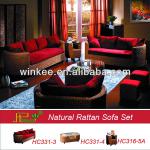 Hot Sale High Quality Modern Rattan Sofa Furniture HC331