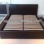 Hot sale leather bed with storage B-CGLBD077