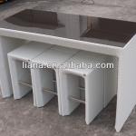 Hot sale made in China outdoor rattan bar table and stool BTS004